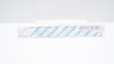 BD 382523 Insyte Autoguard BC Shielded I.V. Cath. 22GA x 1.00inch, 37mL/min (x)